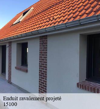 Enduit ravalement projeté  andelat-15100 Artisan Lagrenee