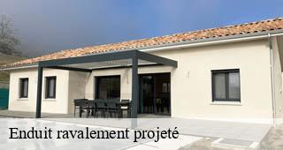 Enduit ravalement projeté  sourniac-15200 Artisan Lagrenee