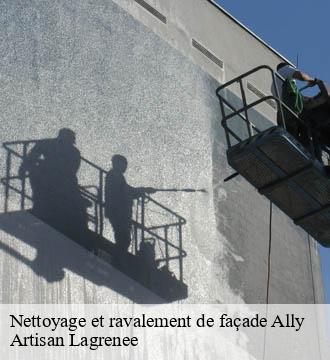 Nettoyage et ravalement de façade  ally-15700 Artisan Lagrenee