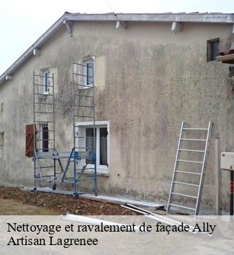 Nettoyage et ravalement de façade  ally-15700 Artisan Lagrenee