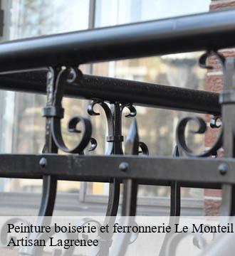 Peinture boiserie et ferronnerie  le-monteil-15240 Artisan Lagrenee