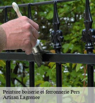 Peinture boiserie et ferronnerie  pers-15290 Artisan Lagrenee